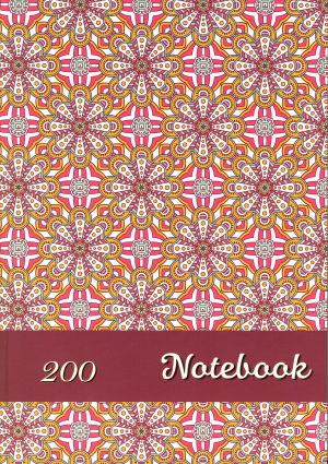 Тетрадка А4 Тв.кори 200л. ОФСЕТ УВ ЛАК РЕД !!!