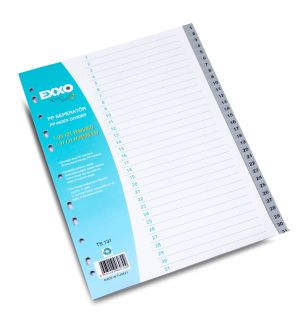 Разделители  ПВЦ  ЕХХО  ЦИФРИ  1-31