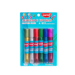 Лепило БРОКАТ 6цвята *12.5гр. ЛАРЕД