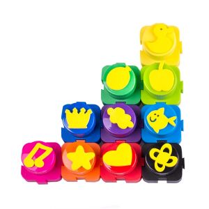 Бои за рисуване с пръсти 10цв + печати ЛАРЕД