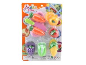 Плодове и зеленчуци с лепка на картон №430-19