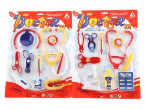 Доктор със слушалки на блистер №101