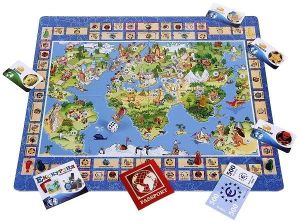 Картонена игра  ОКОЛОСВЕТСКО ПЪТЕШЕСТВИЕ L-197