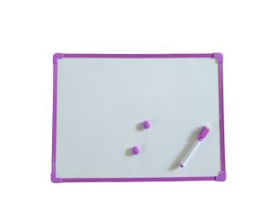 Дъска БЯЛА  35/50  Магнитна с маркер ДЕТСКА