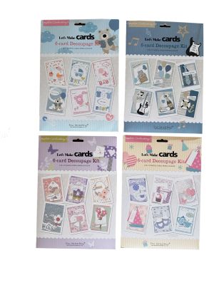 Комплект Направи си картичка за 6бр.