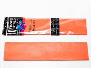 Хартия ТИШУ 10бр. в пакет 50/70см. ОРАНЖ