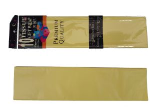 Хартия ТИШУ 10бр. в пакет 50/70см. ЖЪЛТА