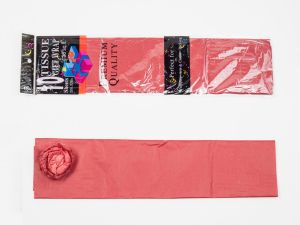 Хартия ТИШУ 10бр. в пакет 50/70см. ЧЕРВЕНА