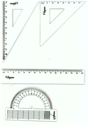 Комплект за чертане  15см. ФИЛИПОВ