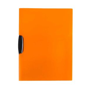 Папка  ПВЦ  С КЛИПС  НЕОН ОРАНЖЕВА