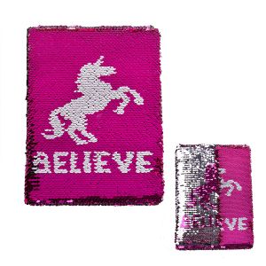 ТЕФТЕР А5 80 листа с ПАЙЕТИ