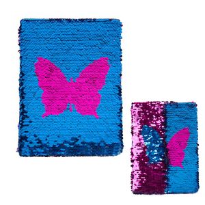 ТЕФТЕР А5 80 листа с ПАЙЕТИ