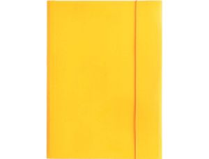 Папка КАРТОН с ластик ЖЪЛТА 25/35см  УВ ЛАК  !!!