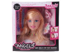 Кукла глава за прически и грим   №1377