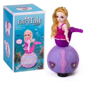 Кукла РУСАЛКА с батерии в кутия №6658-9