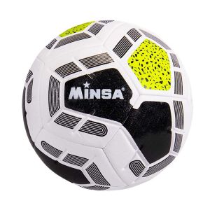 Топка  Футбол кожена МИНСА ЛУКС 4 пласта
