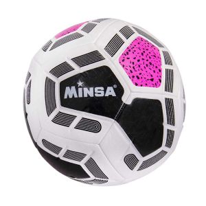 Топка  Футбол кожена МИНСА ЛУКС 4 пласта