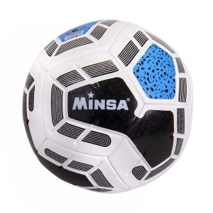 Топка  Футбол кожена МИНСА ЛУКС 4 пласта