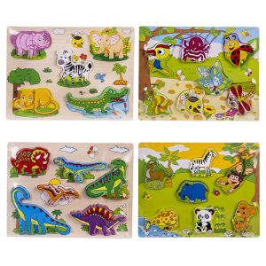 Пъзел  ДЪРВЕН  Дидактически 3Д