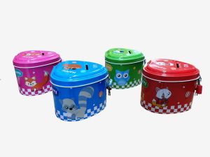 Касичка  МЕТАЛНА   ГОЛЯМА