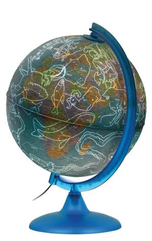 Глобус светещ ДЕН И НОЩ   25см.     !!!