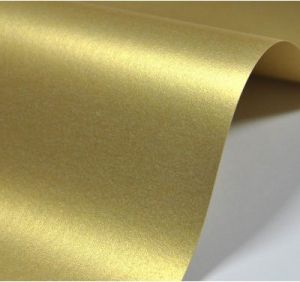 Картон ПЕРЛА А4 250гр.№46  25л. САТЕН ЗЛАТО !!!