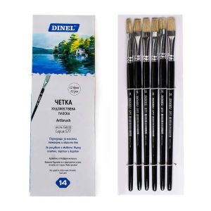 Четка   ДИНЕЛ  577 Плоска  № 14