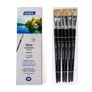 Четка   ДИНЕЛ  577 Плоска  № 18