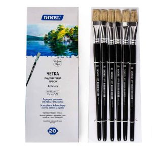 Четка   ДИНЕЛ  577  Плоска  № 20
