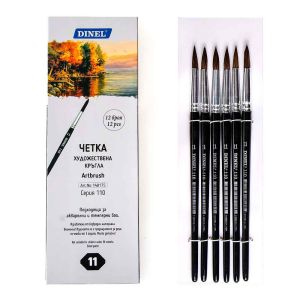 Четка  ДИНЕЛ  №110  Кръгла  № 11