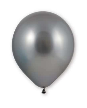 Балон  100бр . ХРОМ GLOBOS СРЕБРО 12-М №702  !!!