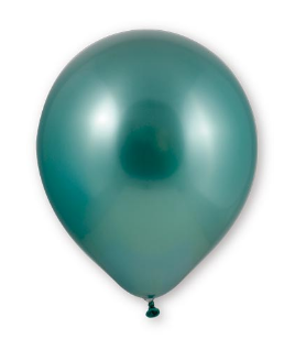 Балон  100бр . ХРОМ GLOBOS ЗЕЛЕН 12-М №707  !!!