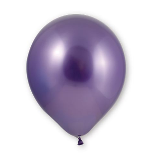 Балон  100бр . ХРОМ GLOBOS ЛИЛАВ 12-М №705  !!!