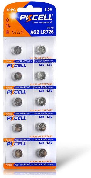 Батерия PKCELL Алкални  10бр бл.  AG-2  LR726