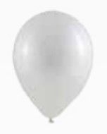 Балон  100бр  30см  TONGLE МЕТАЛИК  БЯЛ  №27
