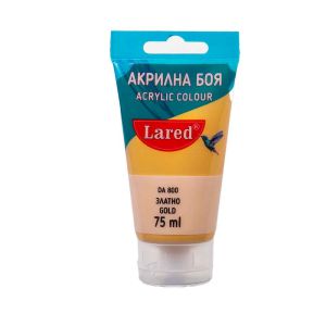 Акрилни бои  75мл ЛАРЕД  ЗЛАТО