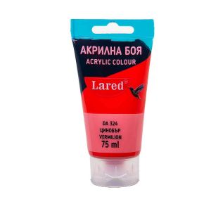 Акрилни бои  75мл ЛАРЕД  ЦИНОБЪР