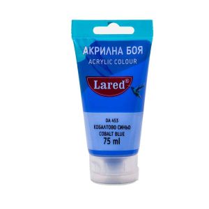 Акрилни бои  75мл ЛАРЕД КОБАЛТОВО СИНЬО