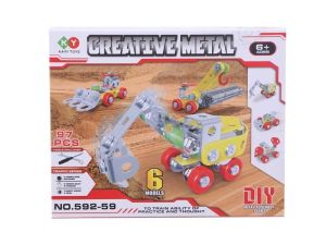 Конструктор  МЕТАЛЕН 97 части  №592-59