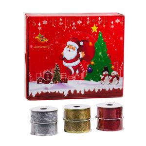 Коледна Панделка 4/270см руло в кутия - 1бр.