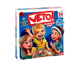 Картонена игра  ПЛМ Забранени думи 8+  №228