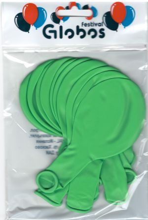 Балони GLOBOS  СОФТ 30см 10бр в плик