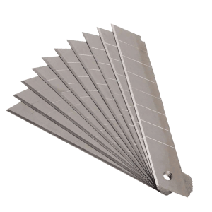 Резервни мак. нож10бр КОМПЛЕКТ 18мм. 3А  №276