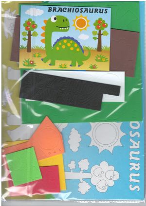 Картинна МОЗАЙКА  3Д   ЕВА ДИНОЗАВРИ