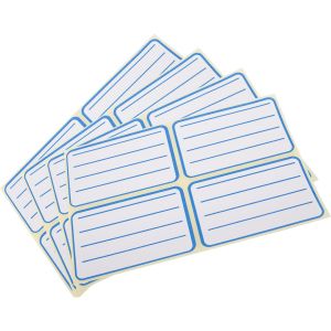 Ученически етикети  4-ка БЕЛИ за  1 Лист  !!!