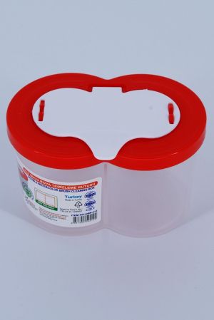 Бурканче за  четки  ДВОЙНО ERN-412