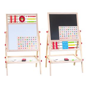 Статив ДЪРВЕН С ДЪСКА за рисуване + СМЕТАЛО