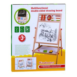 Статив ДЪРВЕН С ДЪСКА за рисуване + СМЕТАЛО