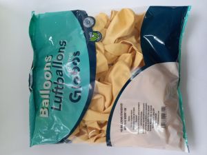 Балон  100бр  10-G  GLOBOS №102  КРЕМ  !!!