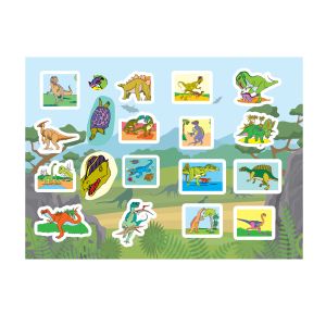 Книжка  ПУХ  ДИНОЗАВРИТЕ  + СТИКЕРИ 4.99   !!!